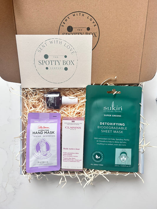 Skincare and Nail Polish Gift Box